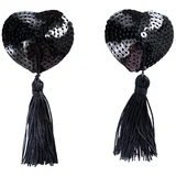 Crne kićanke za grudi Nipple Pasties