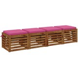  Jastučići za sjedenje SOEST 4 kom. 100% poliester Ružičasta | Shoptok.si