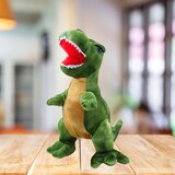 Plišana igračka dinosaur s teksturom kože 45 cm - zeleno/smeđi | shoptok.hr