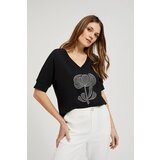Marisse Women's Sweatshirt L-Bl-4301 Black Cene
