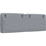 vidaXL Vzglavna stranica svetlo siva 120 cm blago | Shoptok.si