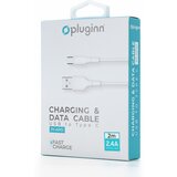 Pluginn Data Kabl PI-APD 2.4A USB na Type C beli 2m | ePonuda.com