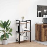 vidaXL Polica Staro drvo 56 x 34 x 96 cm Konstruirano drvo | shoptok.hr