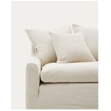 Kave Home Bež lanena sedežna garnitura 230 cm Zenira – | Shoptok.si