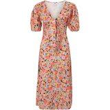 Dorothy Perkins Tall Obleka svetlo modra / meta / oranžna / roza | Shoptok.si