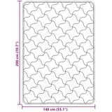  Poletna odeja Črna 140 x 200 cm Mikrofibra in Teddy flis, (5000284533) | Shoptok.si
