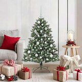  Umjetno božićno drvce Zelena 120 cm PVC, Plastika i Čelik | shoptok.hr