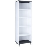 MID.YOU REGAL 60/184/31 cm antracit, bela | Shoptok.si