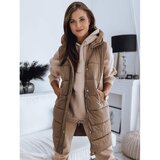 DStreet Women's quilted vest NOELIA khaki TY3131 | ePonuda.com