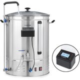 Klarstein Brauheld Pro, kotel za slajenje, 3300 W, 70 l, 30 - 100 ° C, obtočna črpalka, nerjaveče jeklo | Shoptok.si