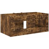  Kreveta za visoko spavanje djece Dimljeni hrast 80 x 160 cm | Shoptok.si