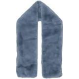 Šali & Rute SCIARPA FAKE FUR PASSANTE ECOPELLE ST25236 Modra