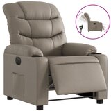 Maison Chic Električni naslanjač - Relax naslanjač kapučino umetno usnje, (22061487) | Shoptok.si