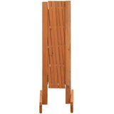  Vrtna rešetkasta ograda narančasta 120 x 60 cm masivna jelovina | Eponuda.com