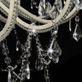 x Luster s perlama bijeli 12 žarulja E14 | shoptok.hr