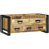  Kava Stol s ladicama Smeđa 90 x 50 x 38 cm Čvrsto drvo manga | shoptok.hr