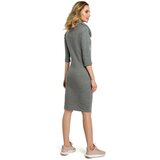 Made Of Emotion Ženska haljina M391 siva | ePonuda.com