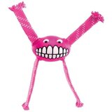 Rogz flossy grinz igračka za pse od kanapa, l, 24cm, roze Cene