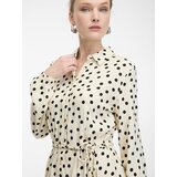 Orsay Cream women's knee-length shirt dress - Women's | ePonuda.com