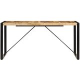  Blagovaonski stol od masivnog drva manga 160 x 80 x 75 cm | shoptok.hr