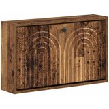  Ormar za cipele na zidu ALKMAAR 71 x 17 x 43 cm Staro drvo | shoptok.hr