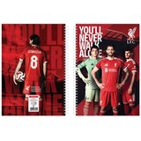 NEBULO Liverpool spiralni zvezek, črtan, 70 listov, format A4, 1 kos | Shoptok.si