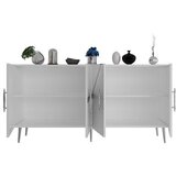Hanah home komoda fuga KB150 white silver