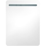  LED kupaonski ormarić s ogledalom boja betona 60 x 11 x 80 cm | shoptok.hr