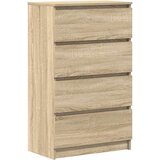  Komoda boja hrasta sonome 60 x 35 x 98,5 cm konstruirano drvo | shoptok.hr