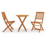  3-dijelni sklopivi vrtni blagovaonski set od drva eukaliptusa | shoptok.hr