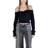 Karl Lagerfeld Puloverji KLJ CUT-OUT SWEATER A3W18009 Črna Cene