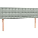  Krevet s oprugama i madracem svjetlosivi 160x220 cm baršunasti | shoptok.hr