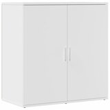 Maison Chic Komoda - Predalnik bela 79x38x80 cm inženirski les, (21716418) Cene