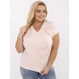 RELEVANCE Blouse-RV-BZ-A542.12P-light pink | Shoptok.si