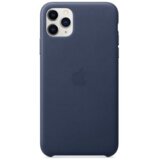 Apple leather case MX0G2ZM/A za iphone 11 pro max - original moder | Shoptok.si