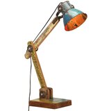 vidaXL Industrijska stolna svjetiljka vi&scaron;ebojna okrugla 23x18x95cm E27 cijene