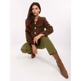 RUE PARIS Jacket-IT-KR-FL9586.64-brown | Shoptok.si