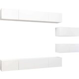  6-dijelni set TV ormarića bijeli od iverice | shoptok.hr