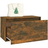  Klop za hodnik 80x40x45 cm dimljeni hrast konstruiran les | Shoptok.si