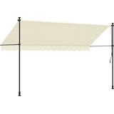 Tenda na uvlačenje krem 350 x 150 cm od tkanine i čelika | Eponuda.com