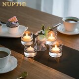 NUPTIO 12x stekleni svečniki za čajne svečke | Shoptok.si