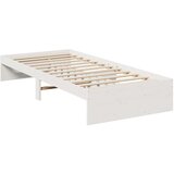 vidaXL Dnevni krevet bez madraca bijeli 90 x 190 cm masivna borovina | shoptok.hr
