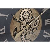  Zidni sat Home ESPRIT Crna zlatan Kristal Željezo 80 x 9 5 x 80 cm | shoptok.hr
