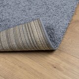  Čupavi tepih PAMPLONA visoka vlakna moderni plavi 200 x 280 cm | shoptok.hr