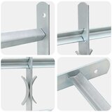  Sigurnosna rešetka za prozore s 3 poprečna okvira 3 pcs | shoptok.hr