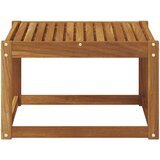  Zunanja miza Masiven les akacije Naravna 59 x 59 x 37 cm, (5000271303) | Shoptok.si
