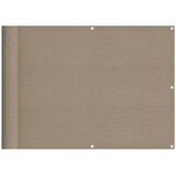 Balkonski zaslon smeđesivi 75x800 cm 100 % poliester Oxford | Eponuda.ba