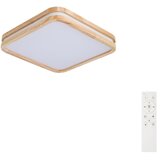Brilagi LED prigušiva svetiljka MOLINA SQUARE LED/48W/230V hrast 40x40 cm + daljinski upravljač | Eponuda.com