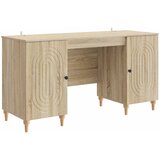  Stol s policom Sonoma 142,5 x 50 x 75 cm Konstruirano drvo | shoptok.hr