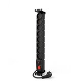 Acar S8 FA RACK power strip (3m ; black) | shoptok.hr